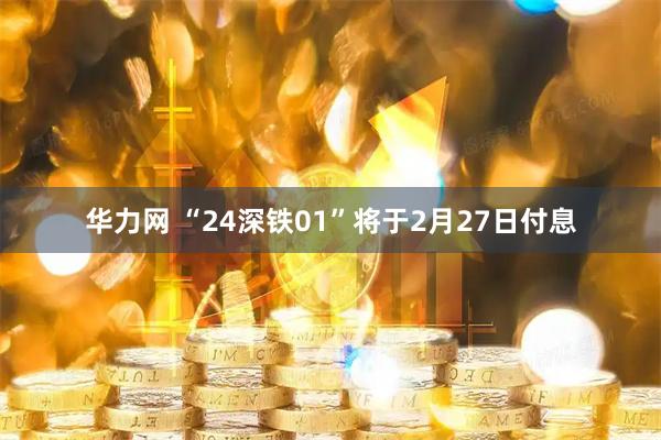 华力网 “24深铁01”将于2月27日付息